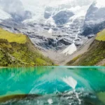 humantay lake in august