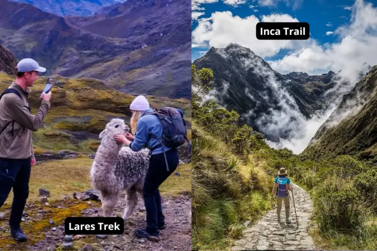 lares trek vs inca trail