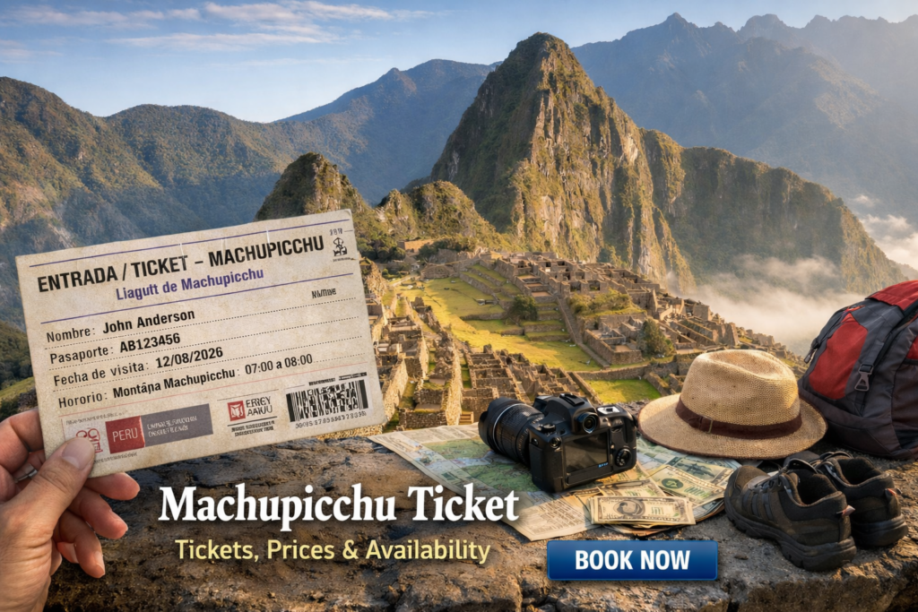 Machupicchu Ticket 2026
