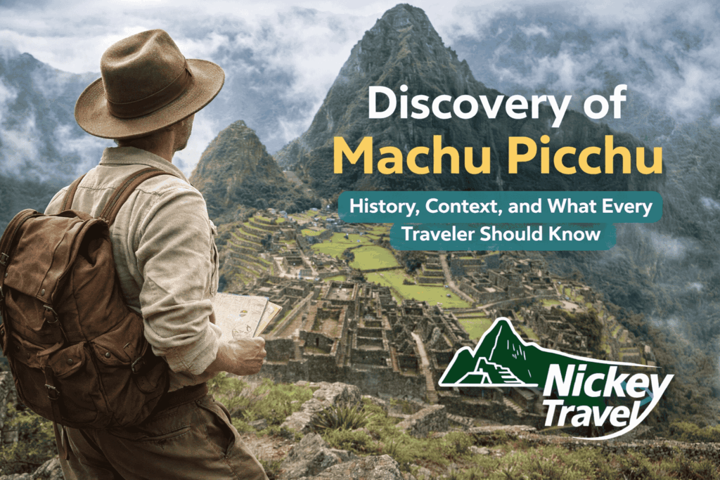 descubrimiento de machupicchu