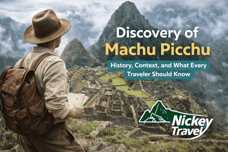 descubrimiento de machupicchu