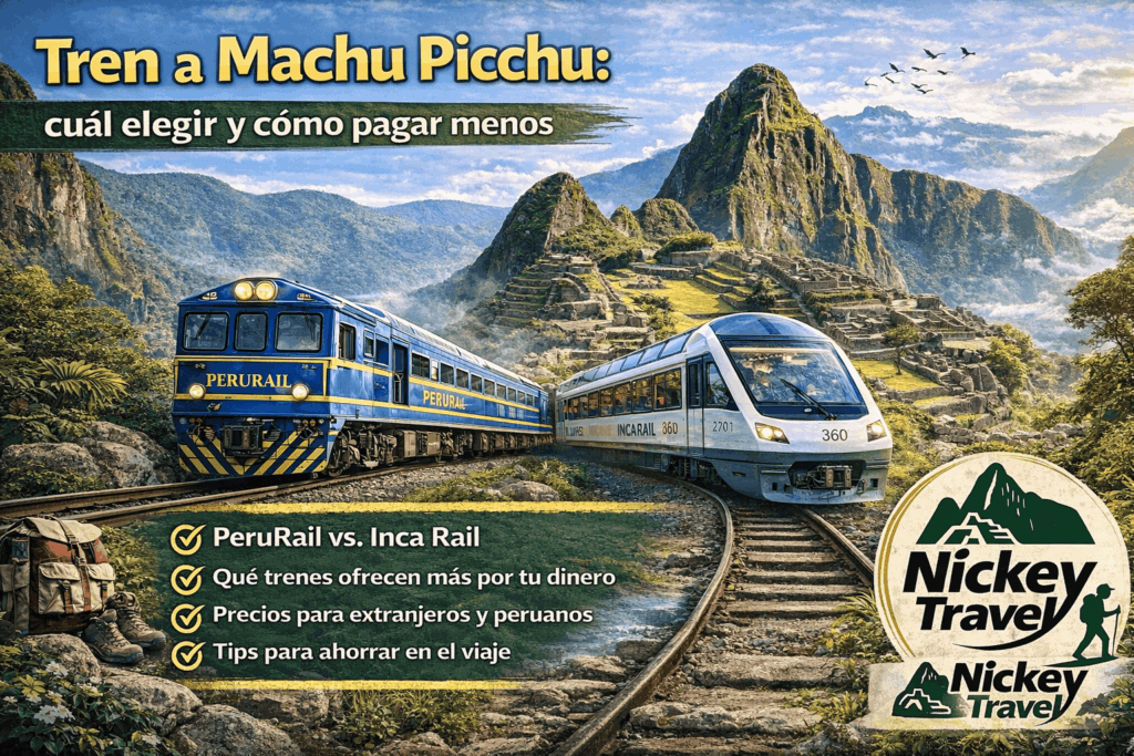 TREN A MACHUPICCHU ,CUAL ELEGIR Y PAGAR MENOS