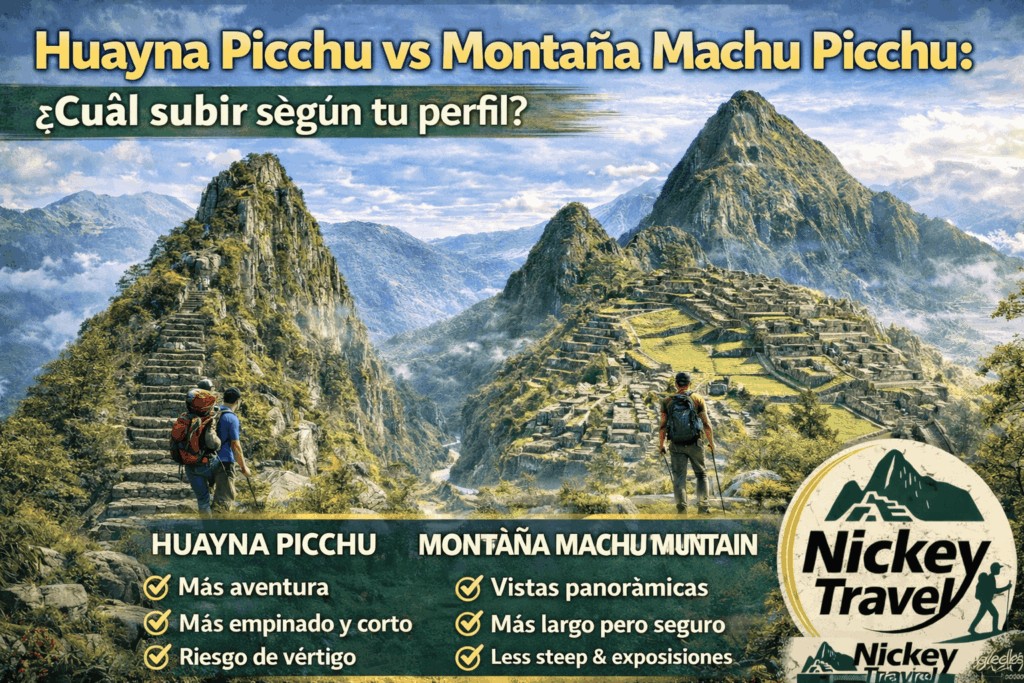 huayna picchu vs machu picchu....
