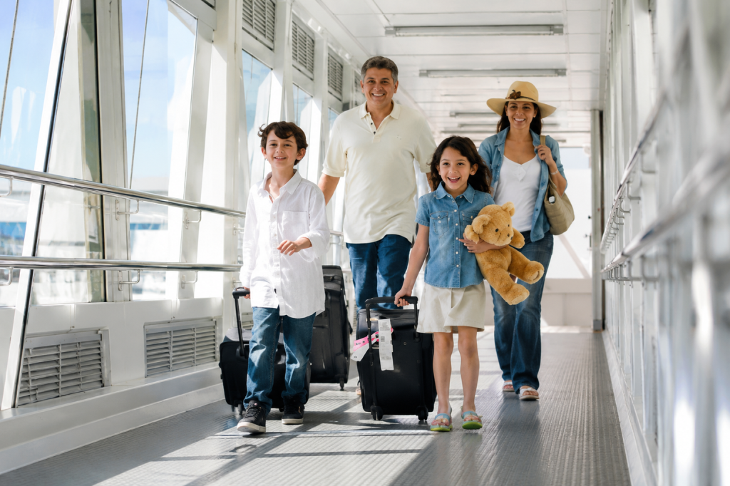 viajar con niños